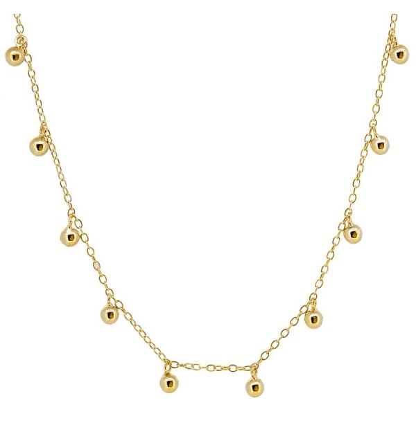 CO549 - Gargantilla plata 925 y plata 925 bañada en oro